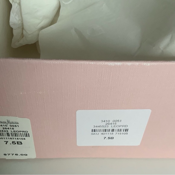 NIB Jennifer Chamandi Vittorio Slingback Pump Heels Size 37.5 $775.00 - Picture 8 of 8